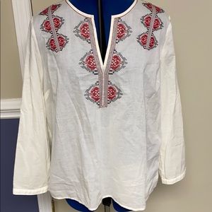J Crew Boho Top XL NWT